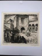 Wim van Woerkom - Caravanscrai - Ets, Antiek en Kunst, Ophalen of Verzenden