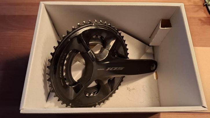 Shimano 105 crankstel (172,5mm), Fietsen en Brommers, Fietsonderdelen, Gebruikt, Racefiets, Crankstel of Pedalen, Ophalen of Verzenden
