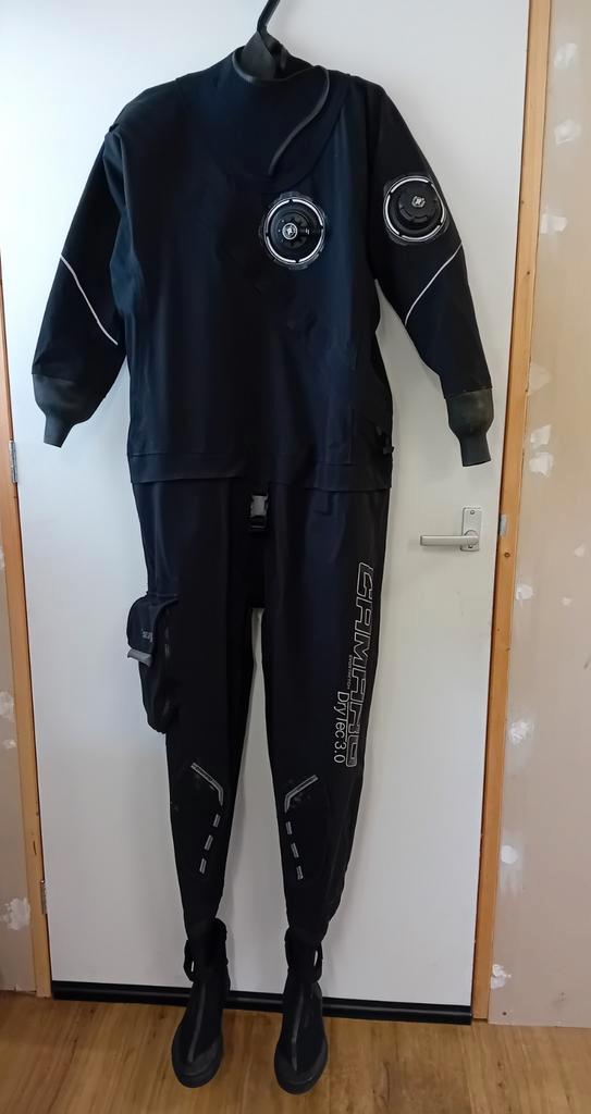 Camaro Dry Tec 3.0 droogpak, Watersport en Boten, Duiken, Zo goed als nieuw, Duikpak, Ophalen of Verzenden