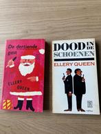 2 boeken Ellery Queen, Boeken, Gelezen, Ophalen of Verzenden