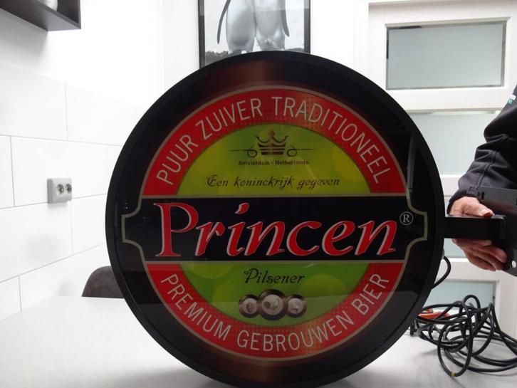 Princen, Verzamelen, Merken en Reclamevoorwerpen, Zo goed als nieuw, Lichtbak of (neon) lamp, Ophalen of Verzenden