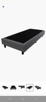 BOXSPRING PREMIUM 90x200cm. Kleur: Antraciet., Huis en Inrichting, Slaapkamer | Boxsprings, Ophalen, Zo goed als nieuw, Eenpersoons