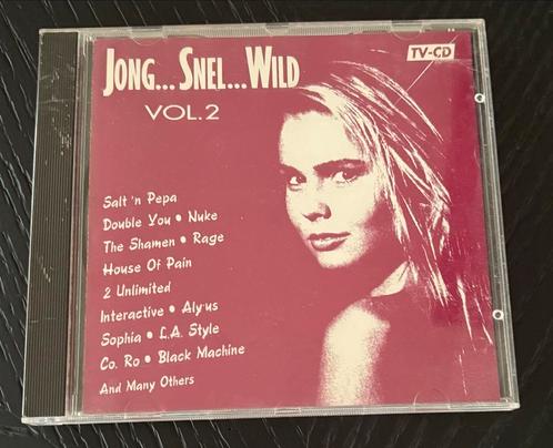 Jong... Snel... Wild Vol. 2 - Dance CD, Cd's en Dvd's, Cd's | Dance en House, Gebruikt, Dance Populair, Ophalen of Verzenden
