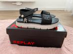 Zwarte Replay sandalen mt 31 incl doos, Schoenen, Meisje, Ophalen of Verzenden, Zo goed als nieuw