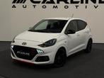 Hyundai I10 PDC STOELVER. STUURVERW. AIRCO NAVI ASSIST NAP G, Auto's, Hyundai, Stof, Gebruikt, 100 pk, Wit