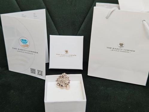 Antieke 18K Gouden Broche met zilver,, Sieraden, Tassen en Uiterlijk, Broches, Zo goed als nieuw, Goud, Goud, Minder dan 4 cm