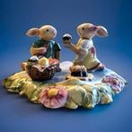 Villeroy & Boch Bunny Family Picknick.Bunnyjongen.en.meisje, Ophalen of Verzenden, Zo goed als nieuw