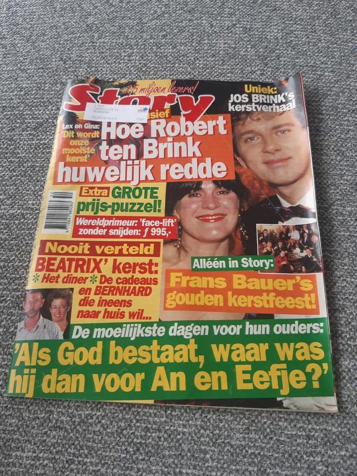 52.Story 1996. Robert ten Brink. Frans Bauer. Gordon. Kiki C, Verzamelen, Tijdschriften, Kranten en Knipsels, Tijdschrift, 1980 tot heden
