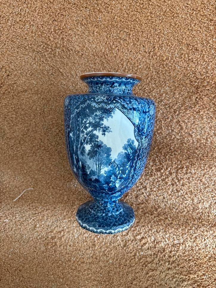 Antieke Royal Bonn vaas - Flamand decor, Antiek en Kunst, Antiek | Vazen, Ophalen