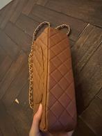 Tijdloze Flap tas - Klassiek & Elegant, Ophalen of Verzenden, Zo goed als nieuw, Bruin, Schoudertasje