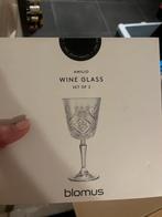 8 Blomus Amilio wijnglazen te koop, Verzamelen, Glas en Borrelglaasjes, Ophalen, Nieuw, Overige typen