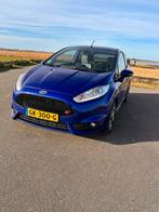 Ford Fiësta 1.6 Ecoboost 3DR 2014 Blauw, Auto's, 1063 kg, Zwart, 4 cilinders, Leder en Stof