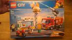 LEGO City 60214 Brandweer Burger Bar Redding - Nieuw!, Ophalen of Verzenden, Nieuw, Complete set, Lego