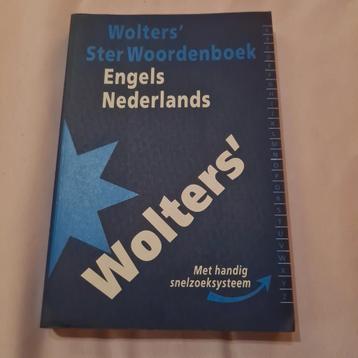 Wolters Ster Woordenboek Engels-Nederlands beschikbaar voor biedingen