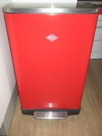 WESCO Pedaalemmer - rood, Huis en Inrichting, Woonaccessoires | Prullenbakken, Ophalen, Kunststof, Met pedaal, 50 tot 75 cm