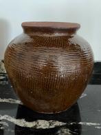 Grote pot kruikpot kruiklamp kruik lamp vaas kruikvaas, Ophalen of Verzenden