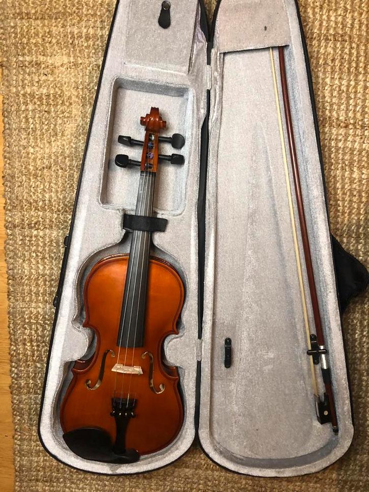 Viool 3/4 - Goede Kwaliteit, Origineel, Muziek en Instrumenten, Strijkinstrumenten | Violen en Altviolen, Gebruikt, Viool, 3/4-viool