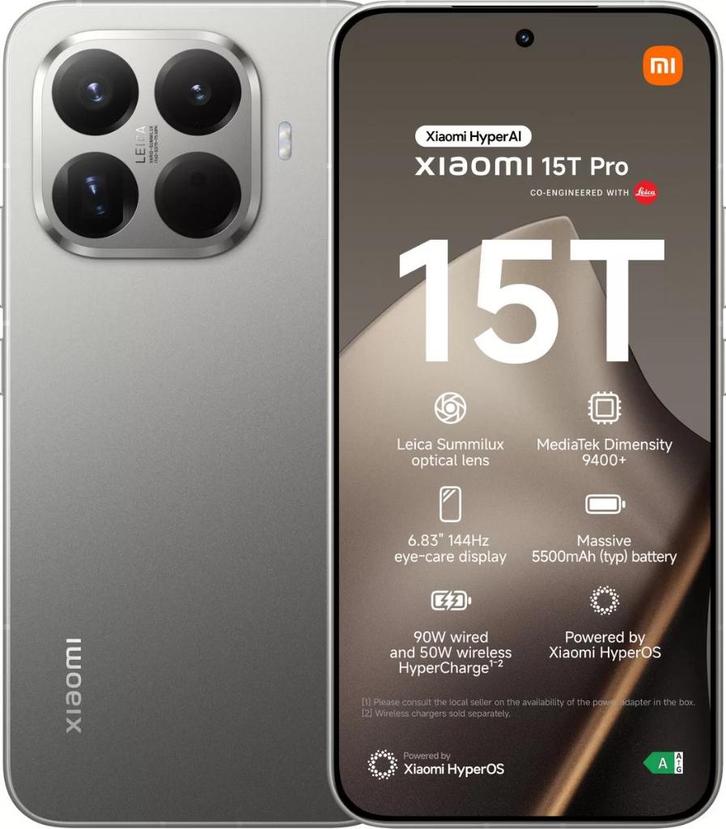Xiaomi 15T Black - 12GB / 256GB - Nieuwstaat + Garantie, Telecommunicatie, Mobiele telefoons | Overige merken, Zo goed als nieuw