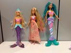 Set barbie Dreamtopia 3x, Ophalen of Verzenden, Gebruikt, Barbie