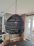 HKliving Wicker Rieten Hanglamp M, Ophalen, Zo goed als nieuw, 50 tot 75 cm