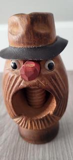 Houten Notenkraker met Hoed, Ophalen of Verzenden