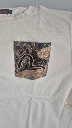 Evisu T-shirt Beige Maat XL, Kleding | Heren, Beige, Maat 56/58 (XL), Ophalen of Verzenden, Zo goed als nieuw
