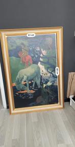 schilderij Le cheval blanc  Gauguin Dietz-replik, Ophalen of Verzenden