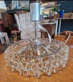 Verzilverde kristallen kroonluchter Bakalowits & sons, Ophalen, Zo goed als nieuw