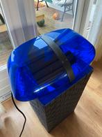 Blauwe zwaailamp, Ophalen, Gebruikt