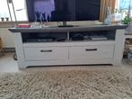 Landelijk TV meubel met 2 lades Z.G.A.N, Ophalen, 100 tot 150 cm, Minder dan 100 cm, 25 tot 50 cm