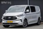 Ford Transit Custom L2H1 Dubbel Cabine 2.0Tdci 170Pk Aut. |, Auto's, Bestelauto's, 12 maanden, Stof, Gebruikt, Zwart