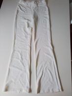 Nieuwe Jin Jinni Rolinda rib broek in off white, maat L, Kleding | Dames, Maat 38/40 (M), Wit, Nieuw, Ophalen of Verzenden
