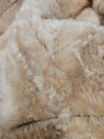 Met lambsfur gevoerde leren lammycoat winterjas (54 / L ), Maat 52/54 (L), ., Ophalen of Verzenden, Zo goed als nieuw