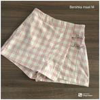 Geruite broekrok Bershka maat M, Maat 38/40 (M), Roze, Gedragen, Boven de knie