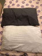 Set van 2 zachte kussens (Primark), Huis en Inrichting, Ophalen, Gebruikt, Wit, Rechthoekig