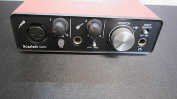 Focusrite Scarlett Solo 2rd Gen USB audio interface beschikbaar voor biedingen