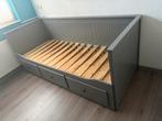 Hemnes ikea bed grijs, Ophalen, Eenpersoons, Zo goed als nieuw, 80 cm