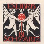 1487 Ex Libris Nederland : Jeanne Bieruma Oosting, 1927, Antiek en Kunst, Verzenden