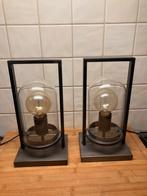 Industriële tafellamp, Huis en Inrichting, Lampen | Tafellampen, Ophalen of Verzenden, Zo goed als nieuw, Minder dan 50 cm