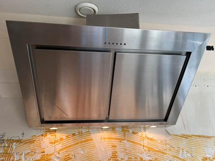 Keukenblok inclusief apparatuur, Huis en Inrichting, Keuken | Complete keukens, Gebruikt, Dubbelwandige keuken, Wit, Graniet of Steen