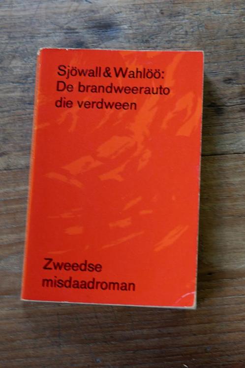 Sjöwall & Wahlöö - De brandweerauto die verdween, Boeken, Thrillers, Gelezen, Scandinavië, Ophalen