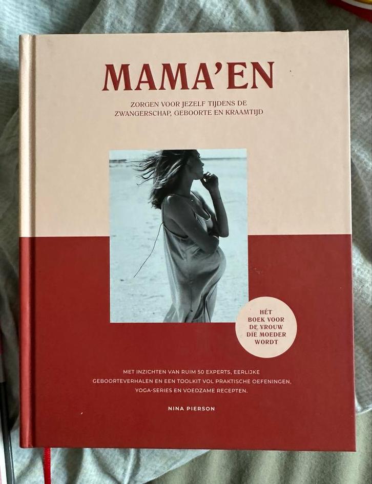 Mama'en - Nina Pierson - Zwangerschap & Selfcare, Boeken, Zwangerschap en Opvoeding, Zo goed als nieuw, Zwangerschap en Bevalling