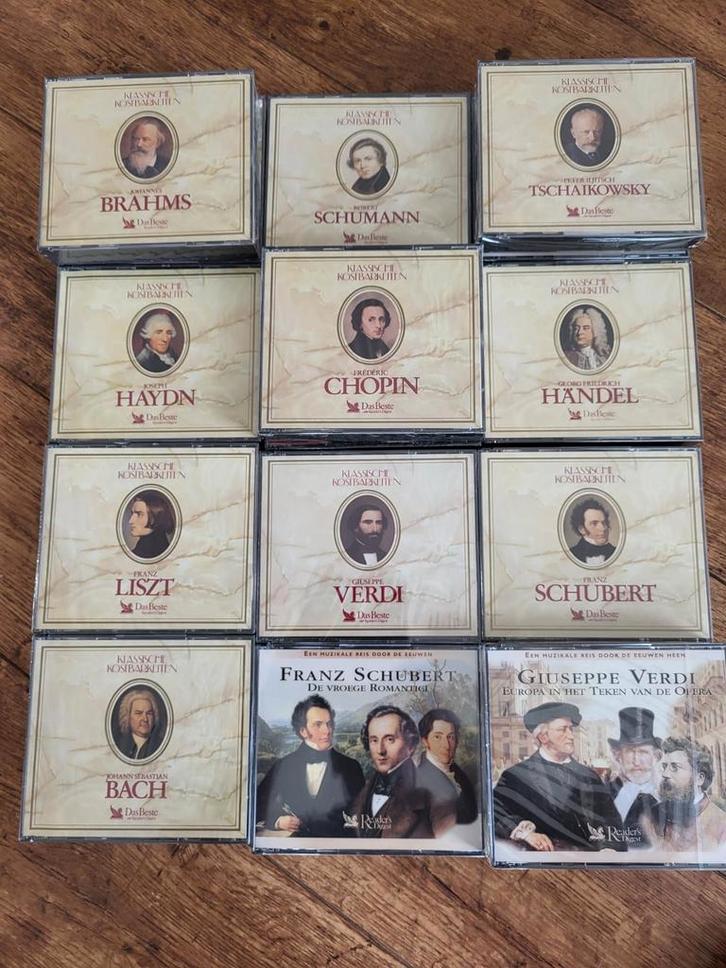 Klassieke CD Verzameling - 50 CD Box Reader's Digest, Cd's en Dvd's, Cd's | Klassiek, Nieuw in verpakking, Overige typen, Romantiek