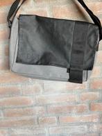 Compacte Canvas Schoudertas Grijs, Ophalen of Verzenden, Zo goed als nieuw, Grijs