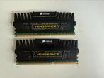 Corsair vengeance 2 x 4Gb  ddr3, Computers en Software, RAM geheugen, Ophalen of Verzenden, Zo goed als nieuw, DDR3, Desktop