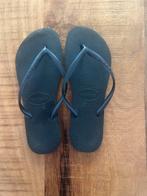 Havaianas zwart 39-40 als nieuw, Ophalen of Verzenden, Overige maten, Zwart