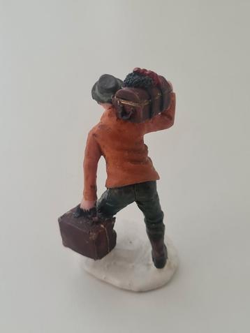 Kerst poppetje lemax kofferdrager  beschikbaar voor biedingen