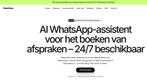 Automatisch afspraken plannen via WhatsApp & Agenda, Ophalen of Verzenden, Nieuw