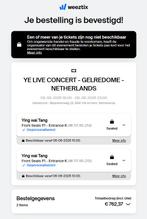 Kanye West Gelredome - 2 zitplaatsen (Front Seats P1), Tickets en Kaartjes, Concerten | Pop, Twee personen, Juni