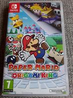 Nintendo Switch Game Paper Mario The Origami King, Spelcomputers en Games, Overige genres, 1 speler, Ophalen of Verzenden, Zo goed als nieuw